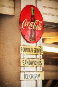 Heritage Coca Cola signage