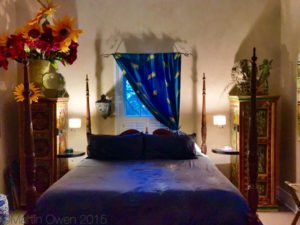 The bedroom in the Cottage Suite Ashford Manor.