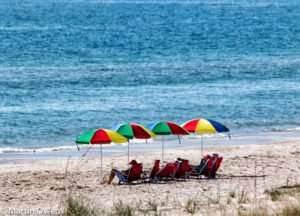 Not willing to just sit on the beach......